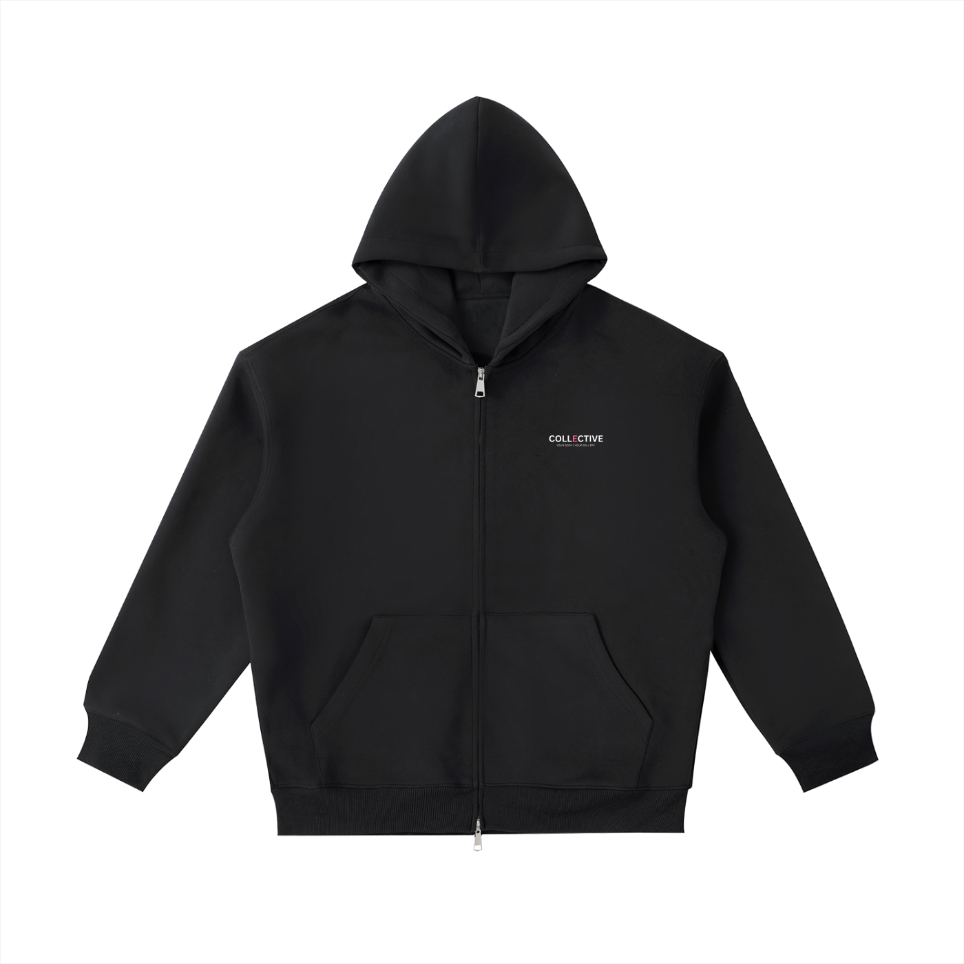 Collective Consciousness Heavyweight Hoodie — front view, premium UK streetwear