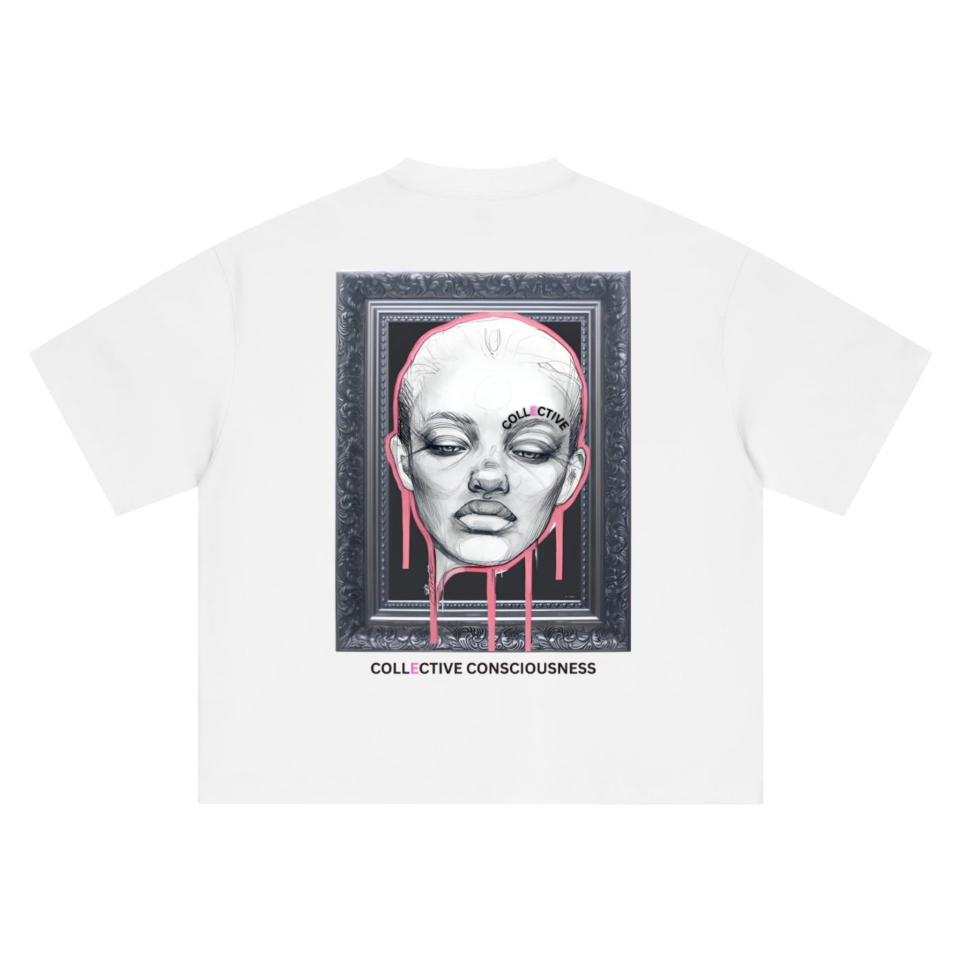 Collective Vol 1 Boxy Oversized T-Shirt (White)