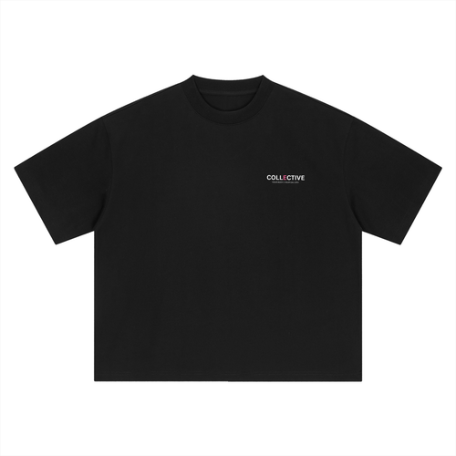 Collective Consciousness Boxy Oversized T-Shirt — front view, premium UK streetwear