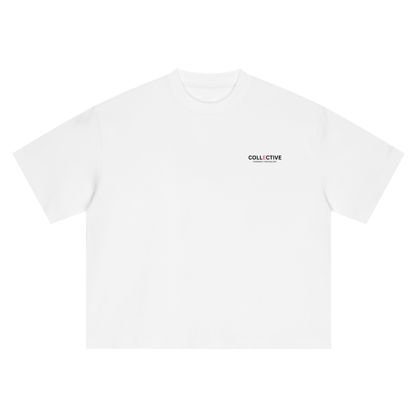 Collective Vol 1 Boxy Oversized T-Shirt (White)